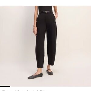 Everlane The Utility Barrel Pant in Black size 8